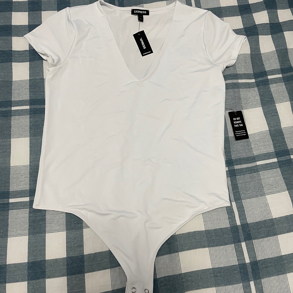 Express white bodysuit